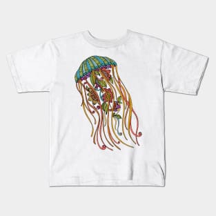 Colorful Jellyfish Kids T-Shirt